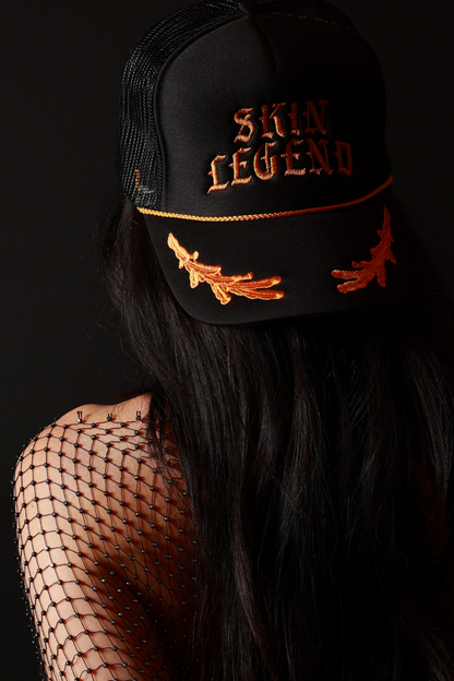 Skin Legend Trucker Hat ( PRE ORDER Estimated Shipping is 2-4 weeks from purchase)