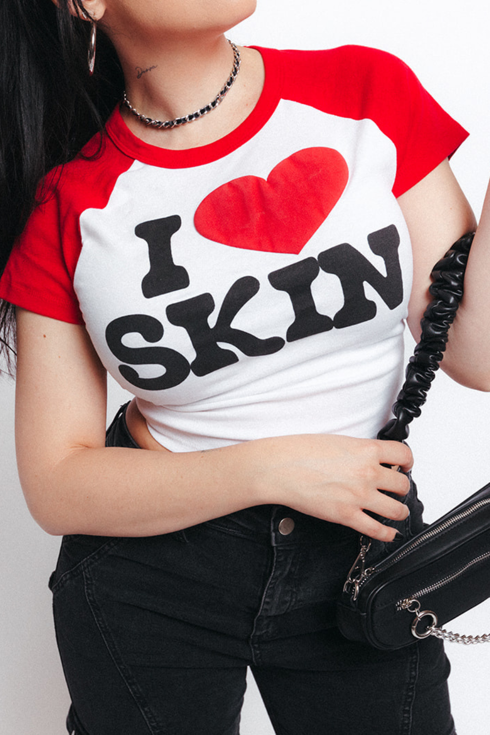 I ❤️ Skin Baby Tee ( PRE ORDER Estimated Shipping is 2-4 weeks from purchase)