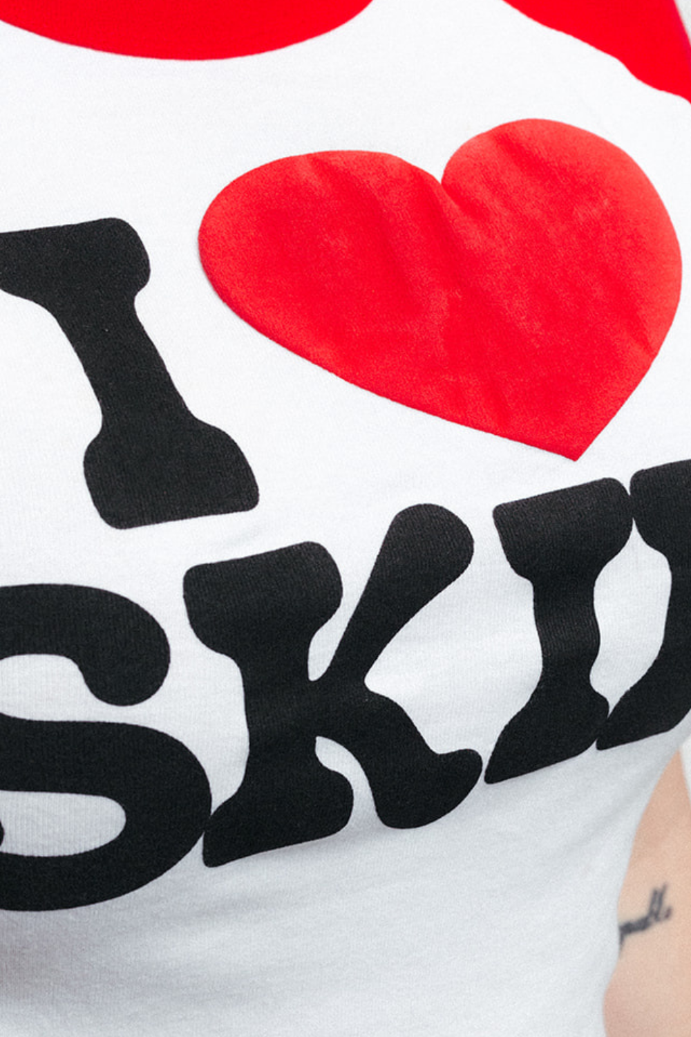 I ❤️ Skin Baby Tee ( PRE ORDER Estimated Shipping is 2-4 weeks from purchase)