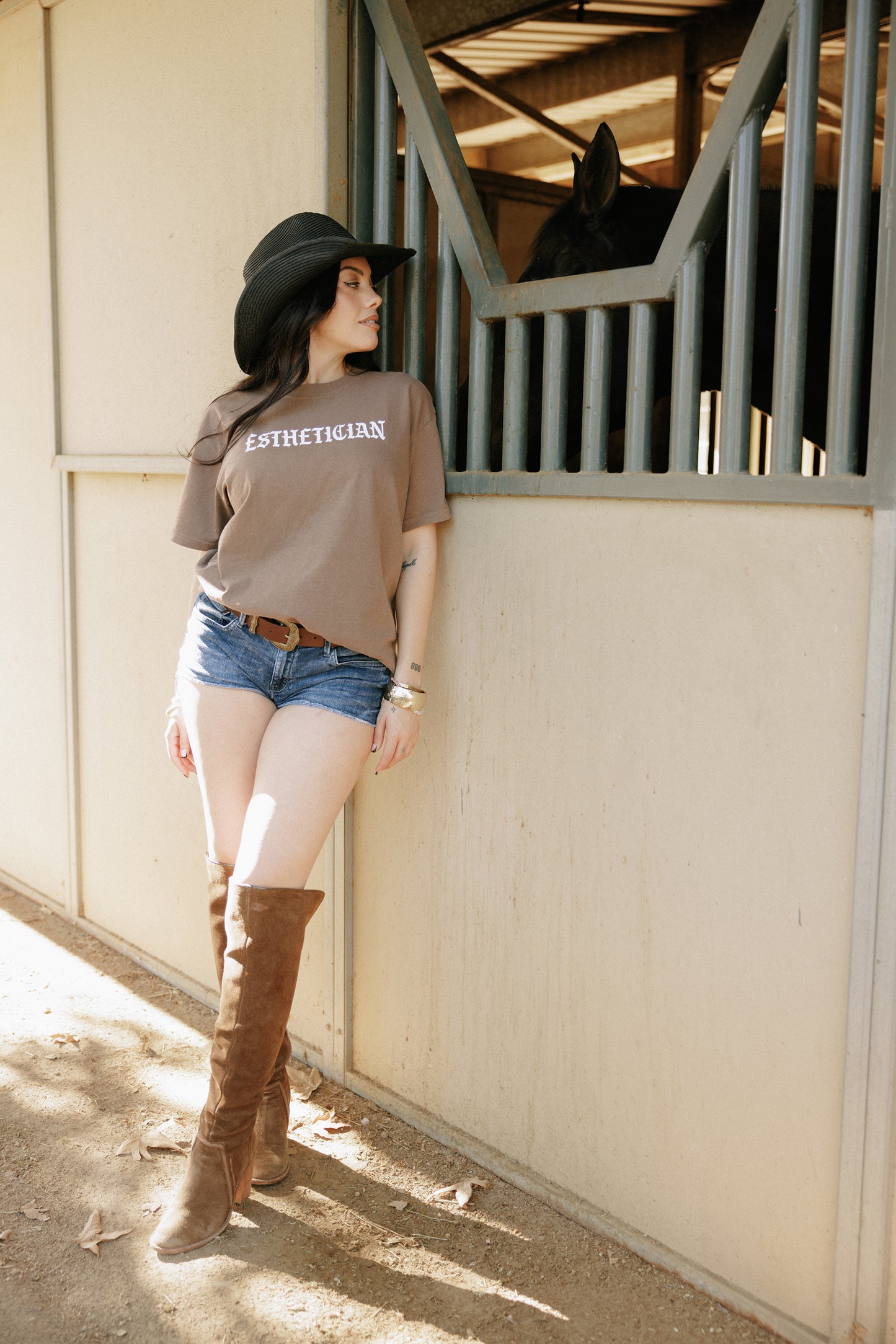 Esthetician Tshirt (Espresso)